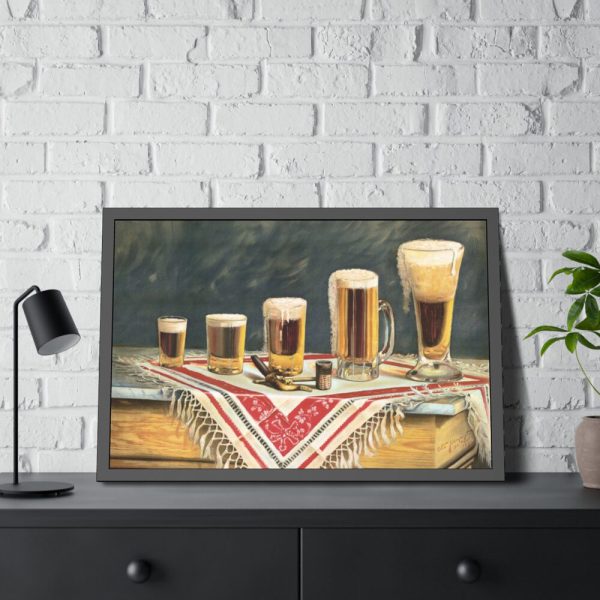 The Toper's Dream Framed Poster