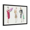 Three Dresses Framed Poster
