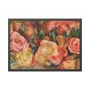Roses by Pierre-Auguste Renoir Framed Poster