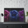 Rose Flower Blossom Framed Poster