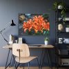 Orange Flower Framed Poster