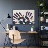 93854-2.jpg Handprint Framed Poster
