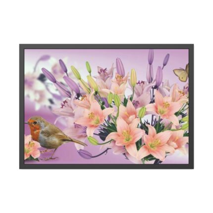 Garden Flower Framed Poster