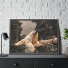 93854-223.jpg Polar Bear in Zoo Framed Poster