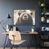 Head of Grizzly Bear Framed Poster