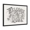 93854-25.jpg Welcome to Our Home Framed Poster