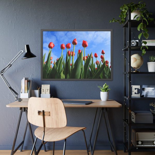 93854-266.jpg Red Tulip Framed Poster