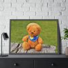 93854-319.jpg Bear with a Hat Framed Poster