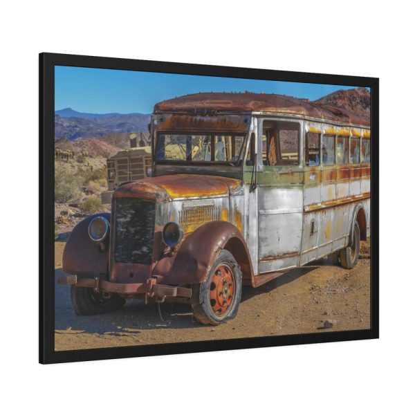 93854-333.jpg Old Rustic Truck in Nevada Framed Poster