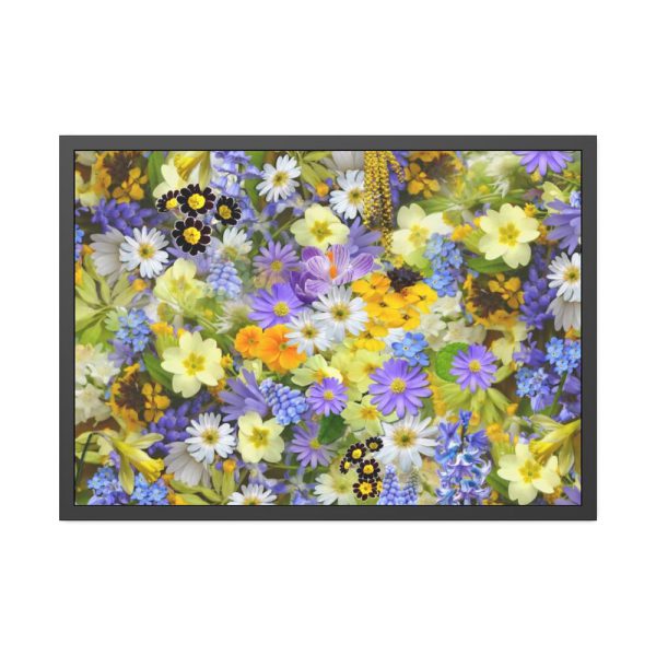 Daisy Flower Background Framed Poster