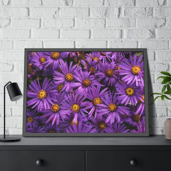 93854-347.jpg Purple Daisy Framed Poster