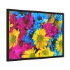 93854-357.jpg Colorful Daisies Framed Poster
