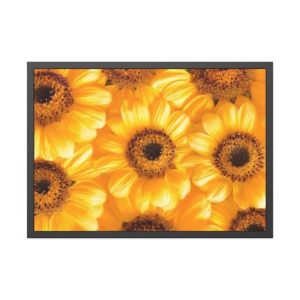 Yellow Daisies Framed Poster