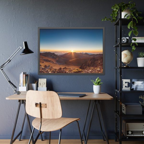 93854-478.jpg Valley of Red Rocks Framed Poster