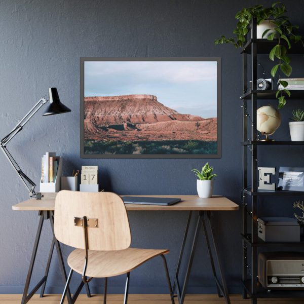 93854-486.jpg Cliff in Arizona Framed Poster