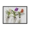 Three Orchids Framed Poster