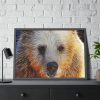 93854-535.jpg Syrian Bear Face Framed Poster