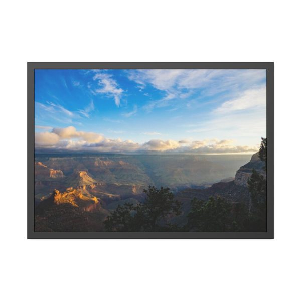 93854-548.jpg Cliff in Arizona View Framed Poster