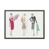 Three Dresses Framed Poster