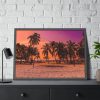93854-579.jpg Red Beach Framed Poster