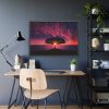 Breathtaking Red and Purple Sky Framed Poster