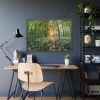93854-610.jpg Forest at Sunset with Bear's Garlic Framed Poster