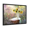 Sunflower in Vase Framed Poster