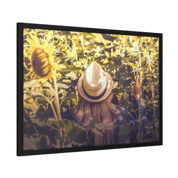 Love Sunflowers Framed Poster
