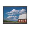 93854-84.jpg Cornfield and Red Barn Scenic Framed Poster