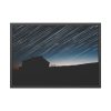 93854-88.jpg Long Exposure of the Star Trails Above the Barn Framed Poster