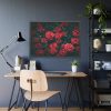 93854-94.jpg Bunch of Red Roses Framed Poster
