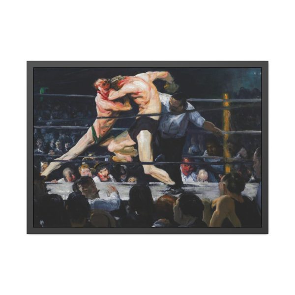 Stag at Sharkey's by George Wesley Bellows Framed Poster
