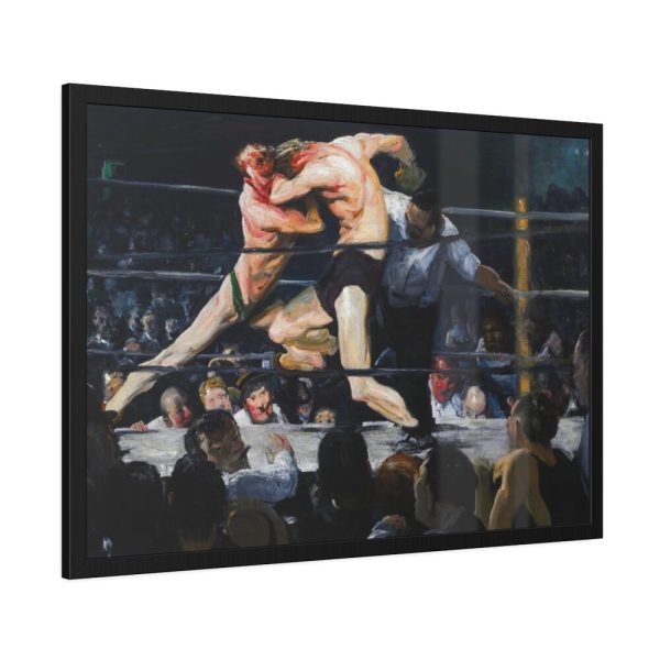Stag at Sharkey's by George Wesley Bellows Framed Poster