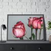 93855-147.jpg Red Oil Rose Framed Poster
