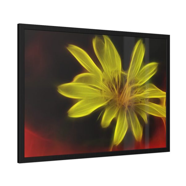 Yellow Flower Framed Poster
