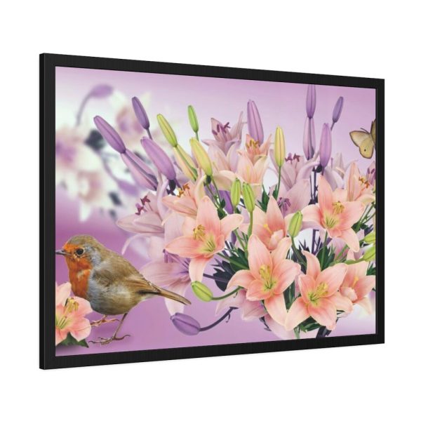 Garden Flower Framed Poster