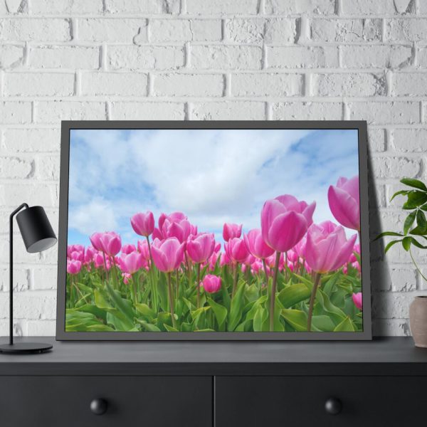 93855-259.jpg Pink Tulip Framed Poster