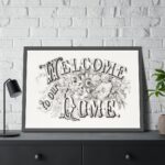 Welcome to Our Home Framed Poster - Image 8