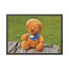 93855-316.jpg Bear with a Hat Framed Poster