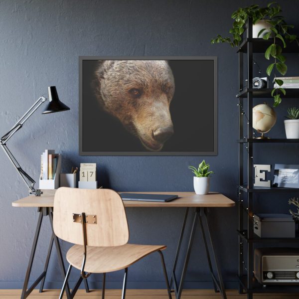 93855-322.jpg Bear Head Artistic Framed Poster
