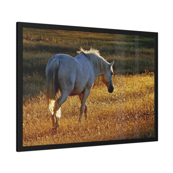 93855-401.jpg White Horses Framed Poster