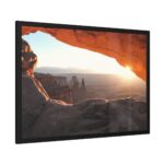 The Cave With Sunlight Framed Poster - Image 6