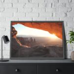 The Cave With Sunlight Framed Poster - Image 8