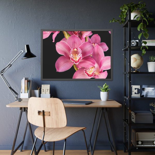 93855-494.jpg Cymbidium Hybrid Orchid Framed Poster