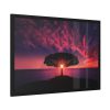 Breathtaking Red and Purple Sky Framed Poster