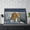 93855-519.jpg Wet Polar Bear Framed Poster
