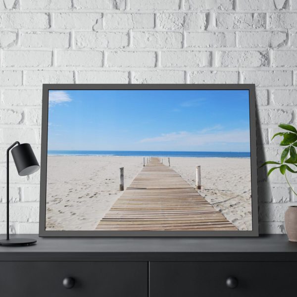 93855-567.jpg Boardwalk at Seaside Framed Poster
