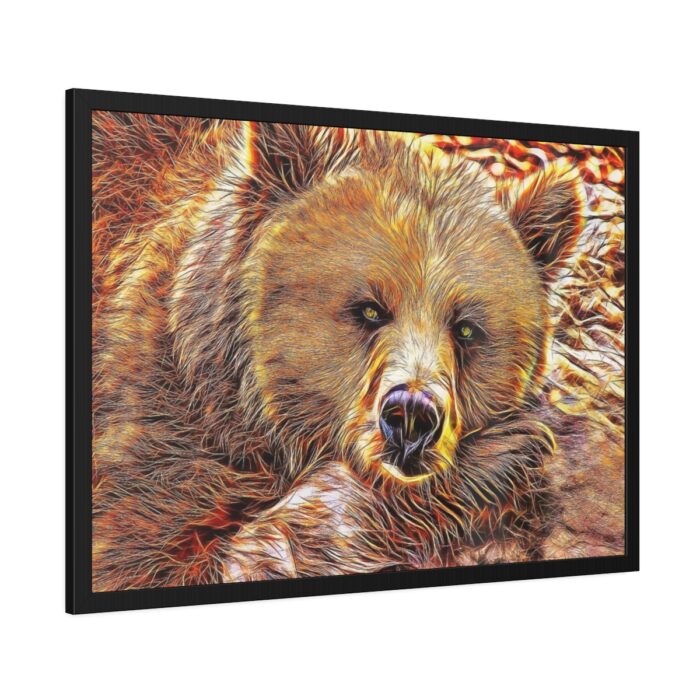 Fractal Bear Framed Poster - Image 6
