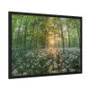 93855-605.jpg Forest at Sunset with Bear's Garlic Framed Poster