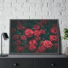 93855-95.jpg Bunch of Red Roses Framed Poster